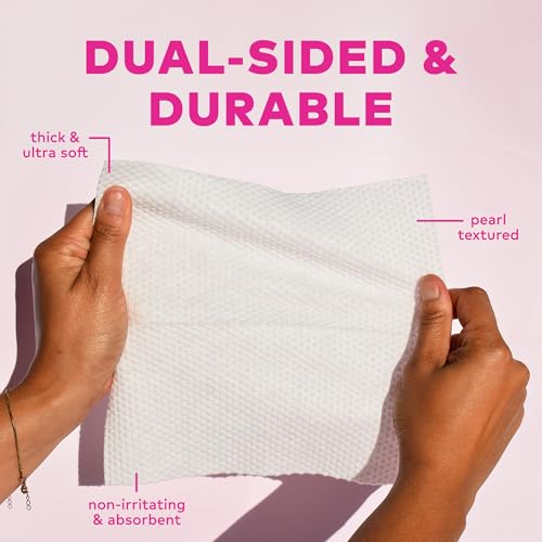 Image of MakeUp Eraser Cloud Clean Eco Towelettes, Certified 100% USDA Biobased Face Towel, Biodegradable Disposable Face Towelette, Dry Wipe Made From Ultra Soft, 100% Eucalyptus Fibers, 60ct., 1 pack