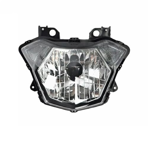 Feux avant de moto avec lentille transparente pour Kawasaki Z 650