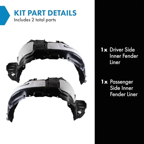 Image of TRQ Inner Fender Liner Set