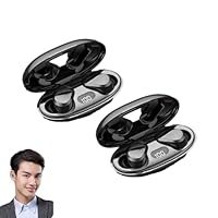 Echolabs 2025 Edition True Wireless Earbuds - Premium Noise-Cancelling, 20h Playtime, Bluetooth 5.2, Wireless Charging Case, Comfort Fit for Workouts, Calls & Music (2 Pcs)