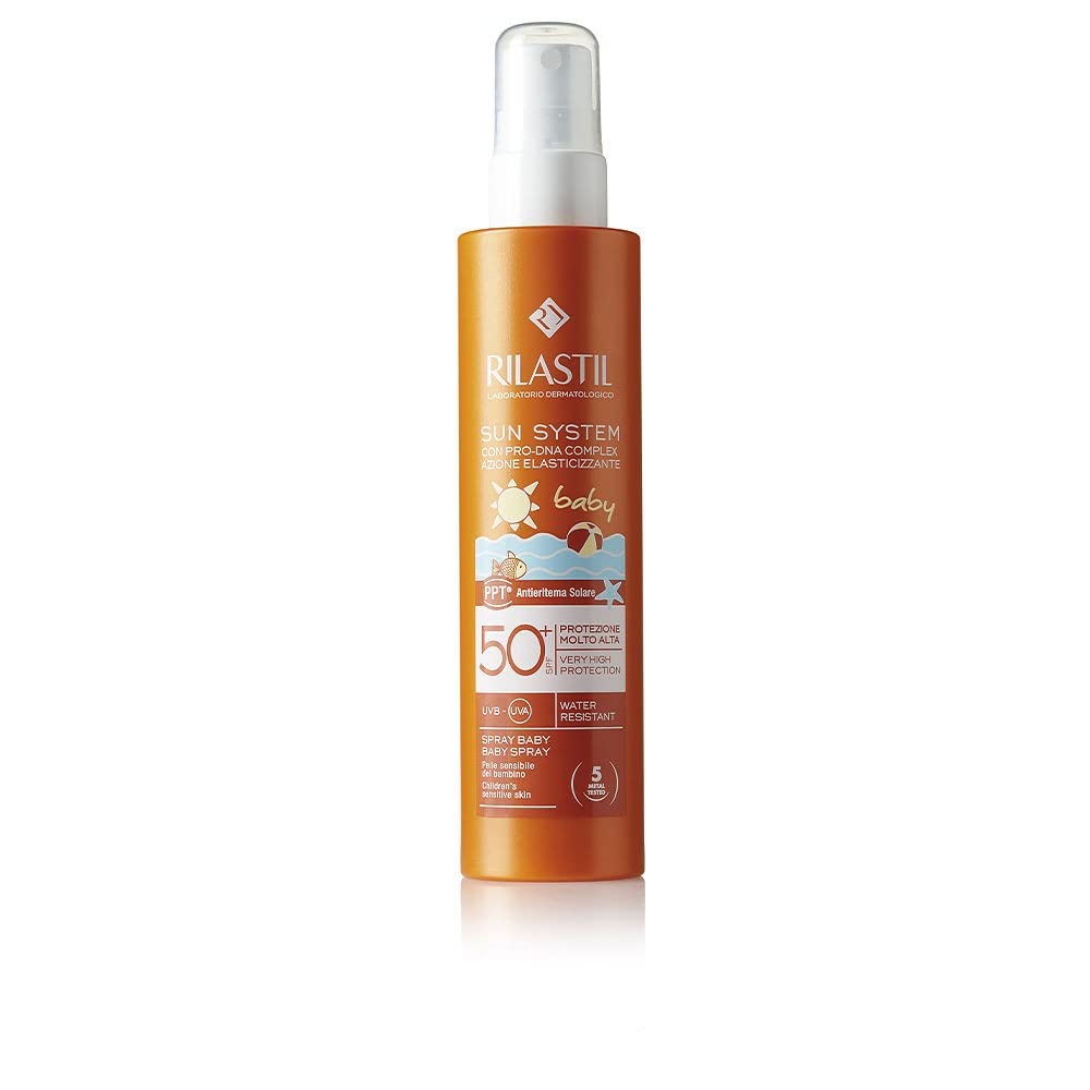 RILASTIL 63086 Sun System Baby Spray Trasparente SPF 50+, 200 ml