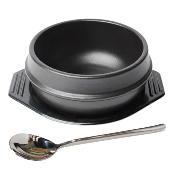 Amazon | トッペギ 2号（12cm）チゲ用 土鍋 韓国土鍋 下敷きトレイと