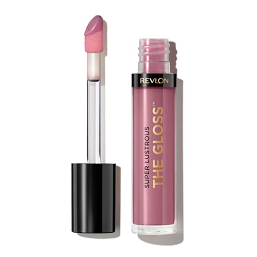 Image of Revlon Super Lustrous Lip Gloss, Non-Sticky, Hydrating, High Shine Finish, 306 Taupe Luster, 0.13 oz (Pack of 2)