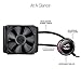 Asus ROG RYUO 120 RGB AIO Liquid CPU Cooler 120mm Radiator (120mm 4-Pin PWM Fan) with Livedash OLED Panel and Fanxpert CONTROLS