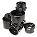 Rectorseal 97014 4-Inch Abs Clean Check Extendable Backwater Valve with Adapter, 1-Piece