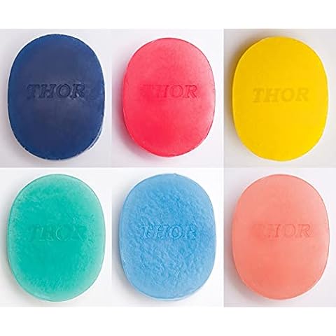 THOR-DARTS Finger Grip Wax Dark Blue Light Blue Yellow Green Pink Finger Grip Wax Yellow Green Pink Light Blue Dark Blue (5 x Mixed Colours / Mixed Colours, 1 Piece / 1 Time) Cover
