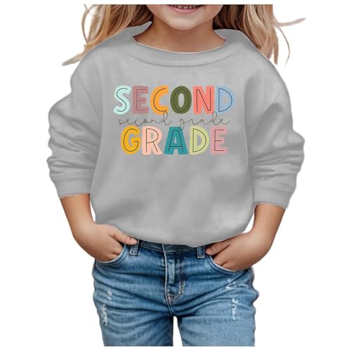 Generic - Sweatshirt Girl,Sweat à Capuche imprimé décontracté à Manches Longues pour garçons et Filles Tee Shirt V (Sky Blue, 11-12 Years)