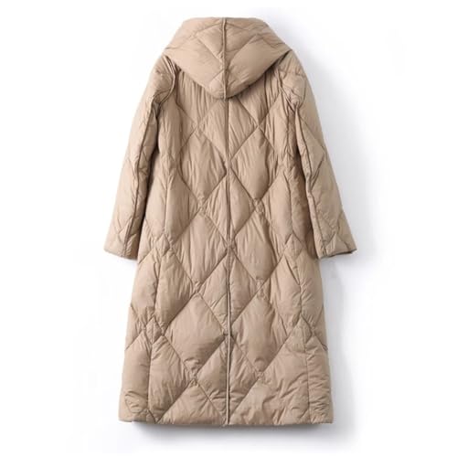 Doudoune femme longue à capuche ample et chaude pour l'hiver - 2