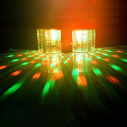 Magic Ball Light disco avec télécommande et 120 styles de stroboscope blanc