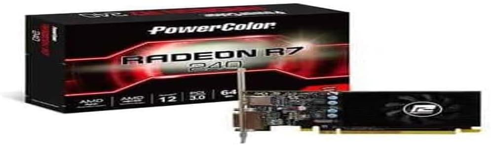 PowerColor AXR7 240 2GBD5-HLEV2 graphics card AMD Radeon R7 240 2 GB GDDR5