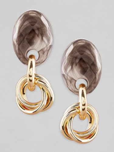 Image of Rubans Earrings Unique Design & Shapes Stylish Trendy Jewellery Gift for Women & Girls
