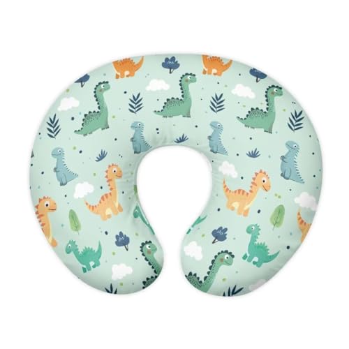 Zanxiantu Cartoon Dinosaur Boys Nursing Pillow Covers Soft and Comfortable Pillow Covers for Baby Girls Fits Infant Nursing Pillow Case Cute Pillow Covers