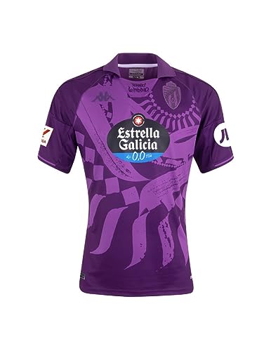 Kappa Camiseta Kombat Away Valladolid XL Morado