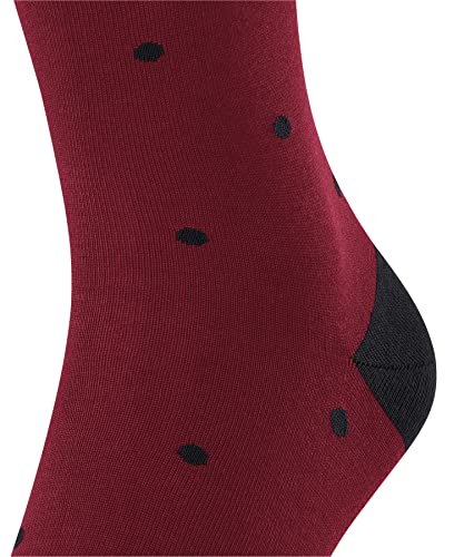 Image of FALKE Men's Dot Socks, Breathable, Crew, Casual or Dress, Polka Dots, 1 Pair