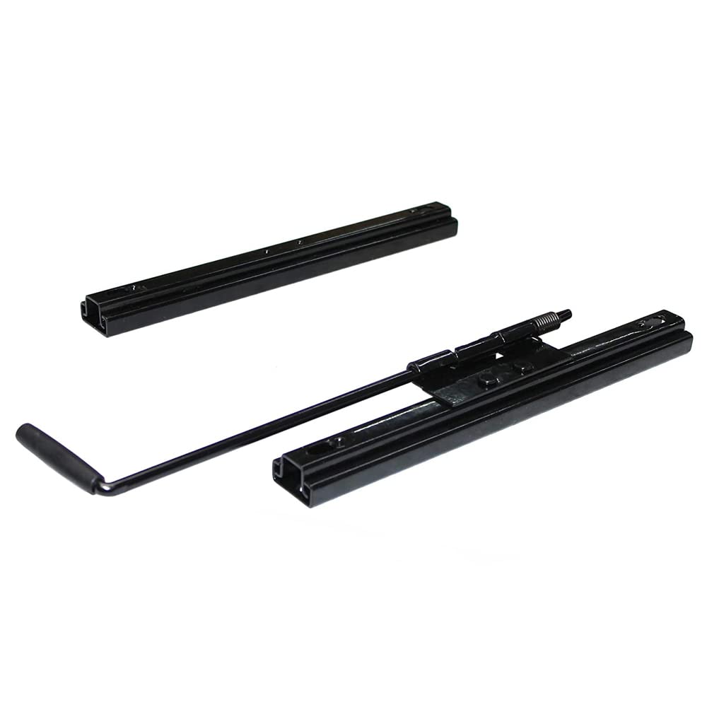 Guides Coulissants Universels Pour Siège Auto - Rails Adaptables, Levier, Noir