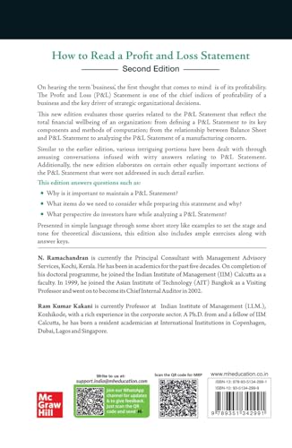 Image of How to Read A PROFIT AND LOSS STATEMENT | 2nd Edition | Ramachandran & Kakani