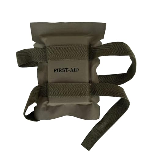 BYCDYBJBSM Replica WW2 US Airborne Parachute First Aid Bag M1C Helmet First Aid Pouch