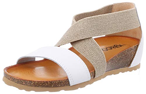  Igi&Co Sandalo Donna DSM 51981, Punta Aperta, Bianco (Bianco 5198188), 36 EU