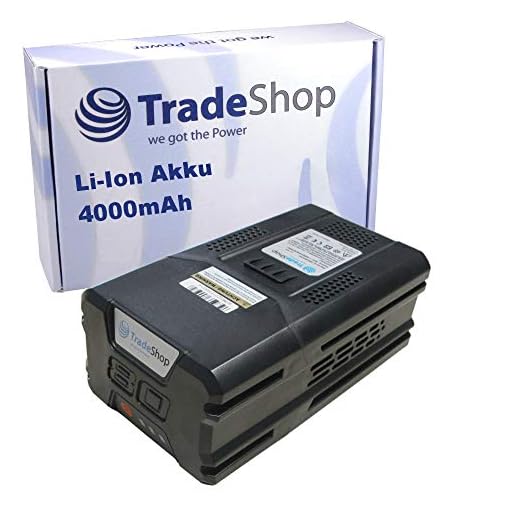 Högkvalitativt Li-Ion batteri med 80 V, 4 000 mAh, 320 Wh lämplig för alla Greenworks Pro 80V elverktyg – ersätter G80B4, 2901307/ersättning batteri