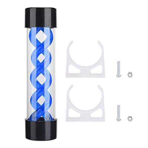 200mm water cooler - ASHATA Water Cooling Tank, Water Tank 200MM with G1/4 Thread for PC Desktop Computer Cooler Accessory CPU Water Cooling Pump Radiator(Blue)