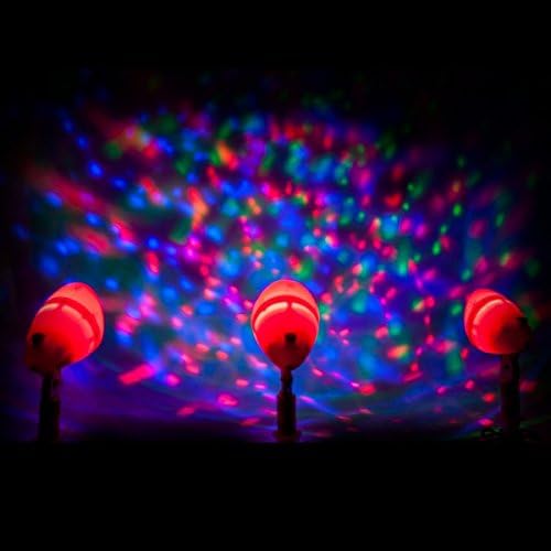 Holiday Essentials LED Laser Light Show Projector - 3 Piece Set - For Outdoor Use