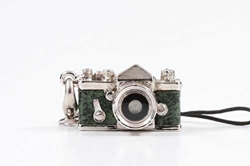 Courroie appareil photo miniature reflex sangle cuir vert Japon