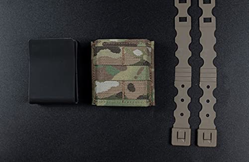 Tactical 5.56mm Mag Pouch Single Double Magazine Holder Modular Open Top Mag Carrier MOLLE Pouch Laser Cut Airsoft Hunting (Color : MG-F-08-BCP - Image 4