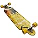 Rimable Drop-Through Longboard 41inch Beach Waves