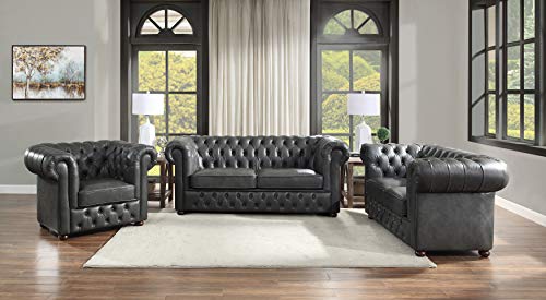 Lexicon Davisville Living Room Chair, Gray #TOP6