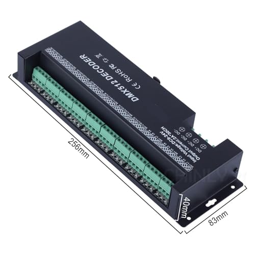 Décodeur DMX512 30 canaux pour ruban LED RGB variateur DC 9V-24V - 3