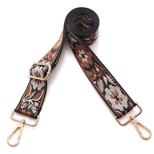 Image of S-Jacorry Purse Strap Replacement Crossbody Wide Shoulder Strap Adjustable Canvas Straps Handbag Strap Replacement Belts
