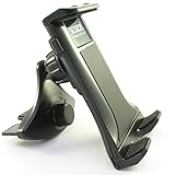 scozzi Handyhalterung Auto CD Schlitz Einschub Fach Handy KFZ Halterung Halter universal kompatibel mit Huawei,Oppo,Sony,OnePlus Find X3 X2 A9 A94 A74 A72 A54 A52 A5 10 9 8 5 1 Nord 2 P40 P30 Pro Lite