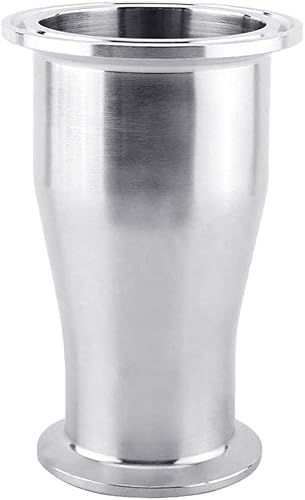 Miniatura 6 de Beduan Reductor Tri Clamp Férula Acero Inoxidable 304 Instalación Sanitaria Tubo de 2" OD a 1-12" Tubo OD (Paquete de 1)