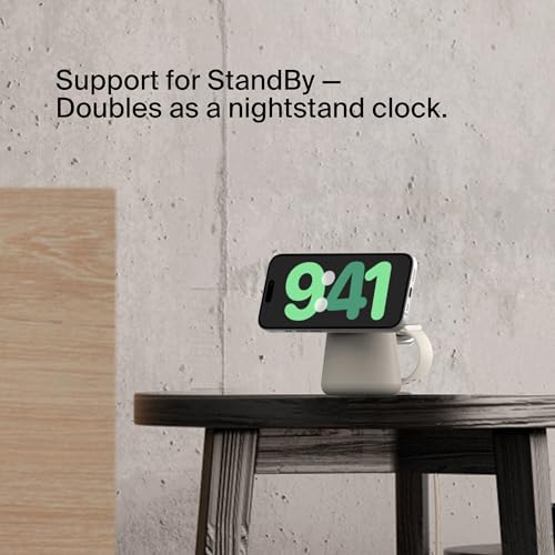 Belkin 2-in-1 Qi2 Wireless Charging Dock 15W (iPhone + Apple Watch) — view 5