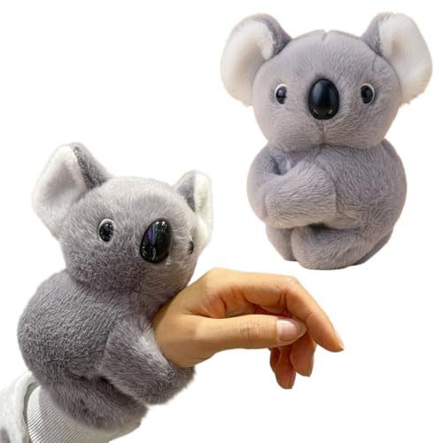 PEVRUAY Emotionales Koala lubaru koala -Unterstützungs-Plüschtier realistische Umarmungen Komfort auf Nachfrage Schlafhilfe Angstlinderung