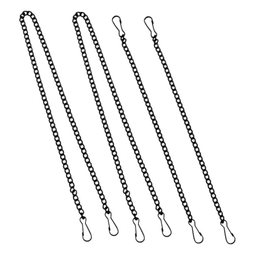 Image of 4pcs Decorative Hanging Chains for Bird Feeders Heavy Duty Picture Hanging Hardware Straps for Wall for Plants and Lanterns Lengths