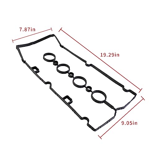 Image of VS50779R Valve Cover Gasket Compatible with 2007-2020 Chevy Aveo Aveo5 Cruze Sonic Trax Pontiac G3 G3 Wave Saturn Astra 1.6L 1.8L 55354237 VS50656 713816600