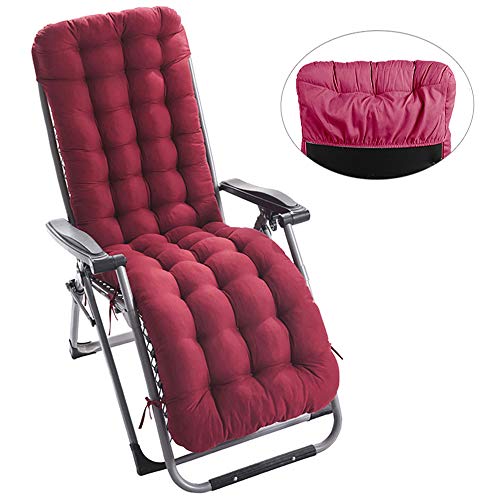 Cojines para silla de respaldo alto largos e impermeables para terrazas 3