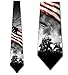 Three Rooker Flag Ties Mens World War II Patriotic Necktie