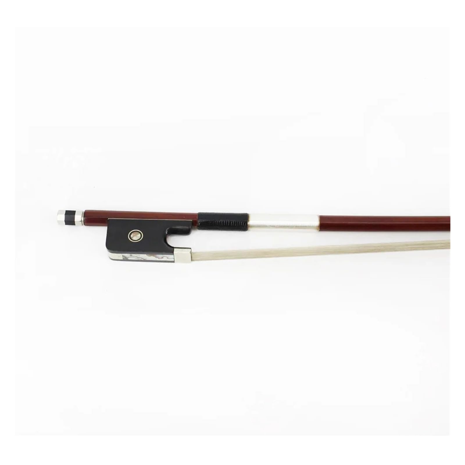 Accessoires en cuivre for archet de violoncelle fait à la main en bois de sappan(1 2-Brown)