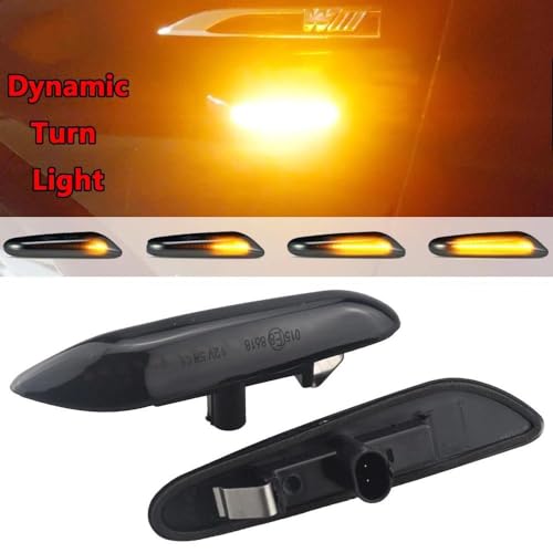 Indicador lateral LED para solucionar pilotos opacos en BMW E90 E60 E46 intermitente 5