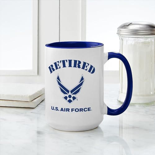 Taza Cerámica Café 15 oz U.S. Air Force Retired miniatura 4