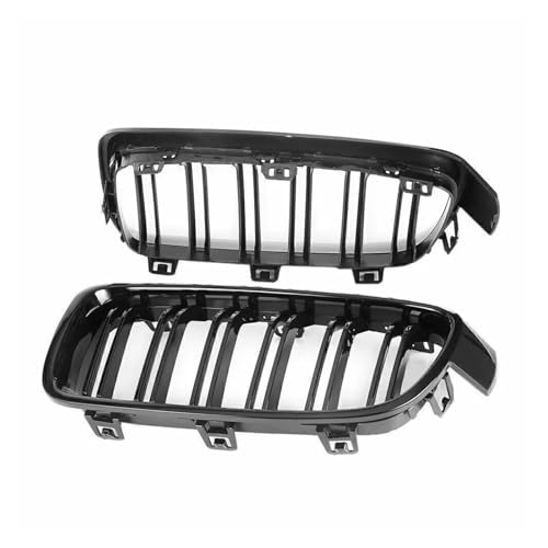 Parrilla Parachoques Delantero Parrilla Doble Riñón Negra Brillante Para F30 F31 F35 Serie 3 (2011-2019)