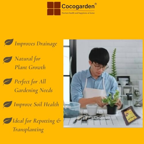 Image of Cocogarden Organic Potting Soil Mix 10kg | Ready-to-Use Enriched Growing Medium for Plants | Promotes Strong Roots, Keeps Soil Hydrated Longer & Supports Healthy Growth