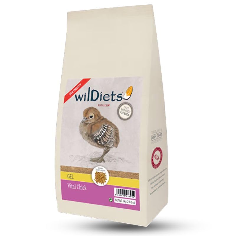 Comida Completa para Pollitos PSITTACUS WILDIETS Vital Chicks Gel 1kg