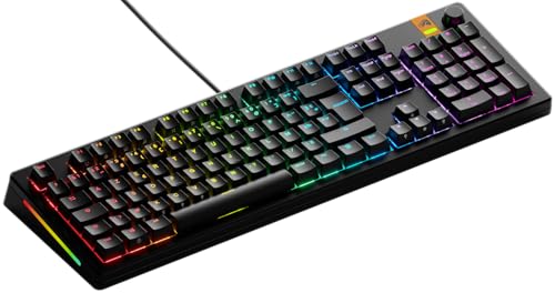 Glorious Gaming GMMK 3 : Clavier réactif, Effet Hall, taux de Polling 8K, switches MX et magnétiques (Hot Swap), Clavier 100%, Joints modulaires, Capuchons doubleshot PBT, française AZERTY - Noir