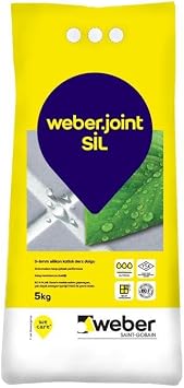 Weber Silikonlu Derz Dolgusu 5 Kg Beyaz