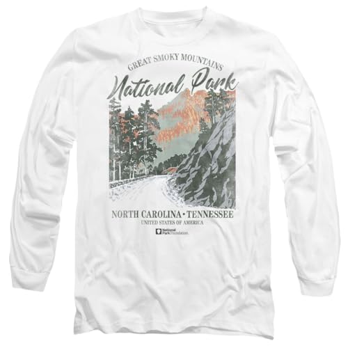 Great Smoky Mountains National Park Vintage Unisex Adult Long-Sleeve T Shirt