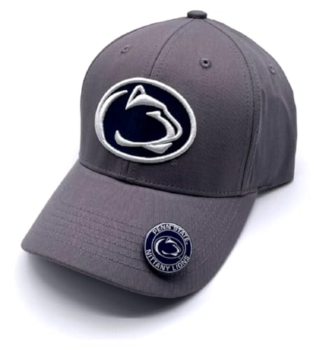 Gorra oficial Penn State Classic MVP ajustable gris miniatura 1