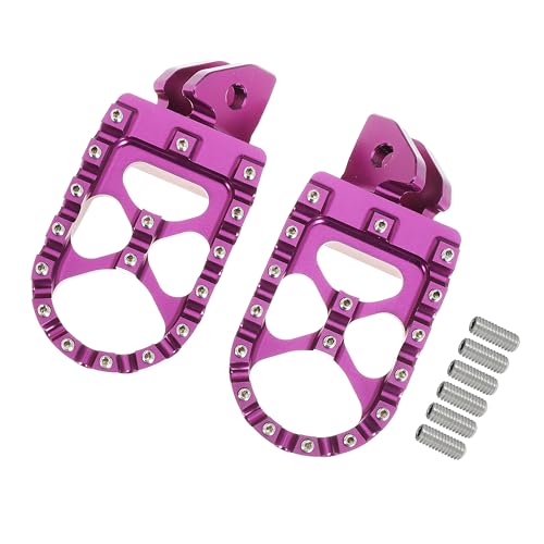 Repose-pieds Sur Ron Light Bee X et cales-pieds Talaria Sting MX4 violets